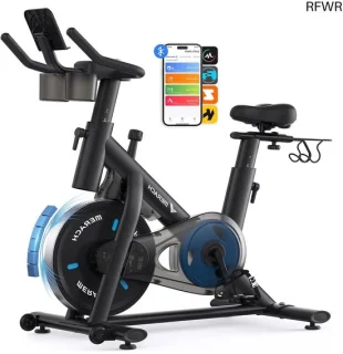 Hometrainer indoor fiets zwart
