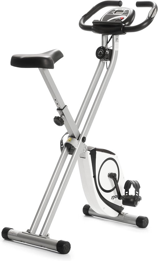 Hometrainer inklapbaar 8 niveaus polssensoren
