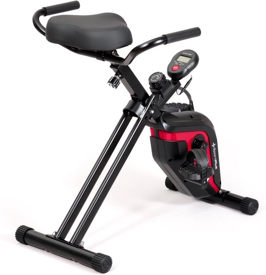 Hometrainer inklapbaar met app en hartslagmeting