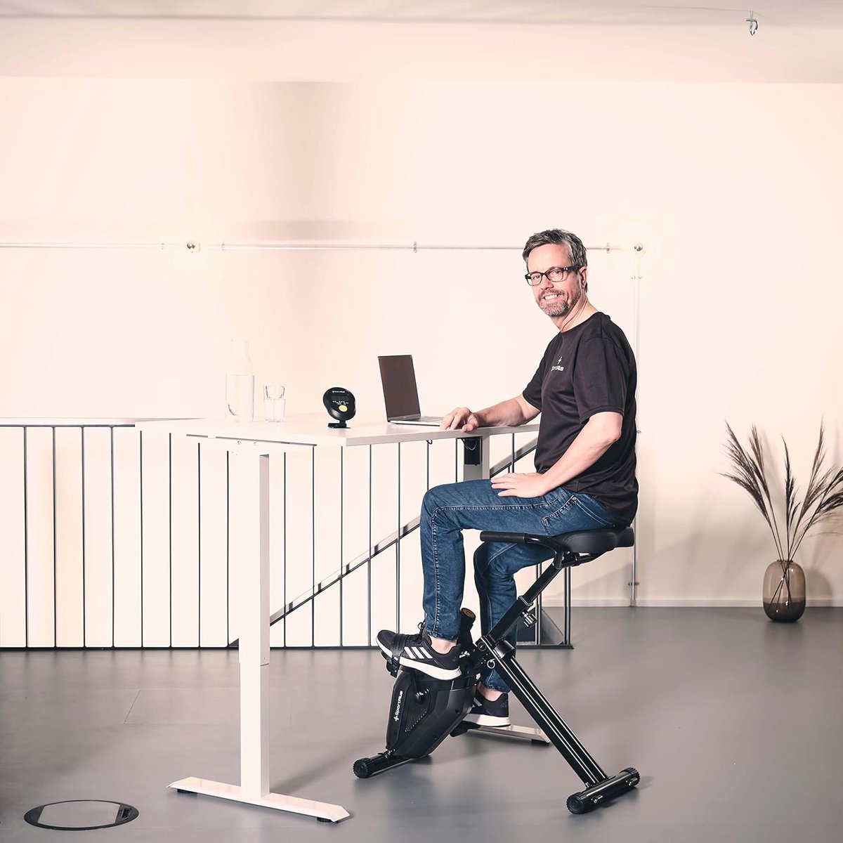 Wat vinden we goed aan de Hometrainer inklapbaar met rugleuning en hartslagmeter
