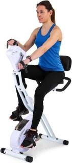 Hometrainer - inklapbaar - zilver