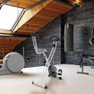 Hometrainer LCD-display Fitnessfiets