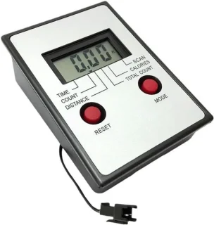 Hometrainer lcd monitor - zwart