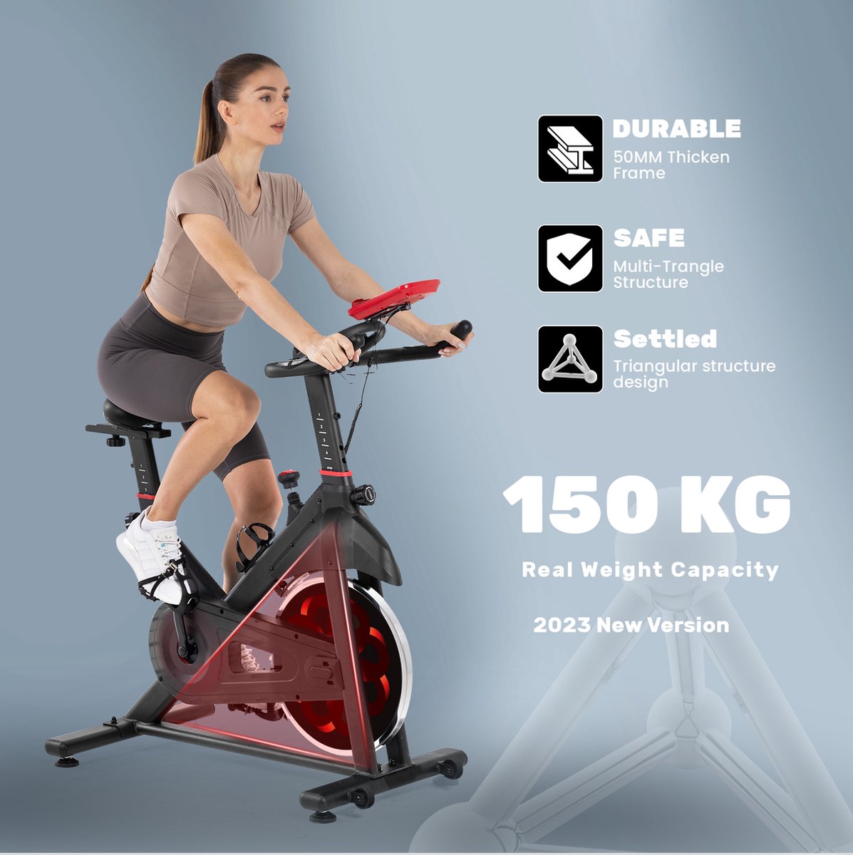 Wat vinden we goed aan de Hometrainer Magnetisch 10KG Vliegwiel LCD Scherm