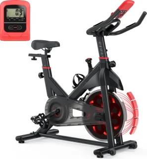 Hometrainer Magnetisch 10KG Vliegwiel LCD Scherm