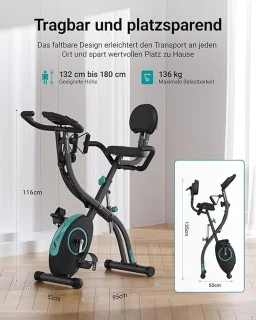 Hometrainer Magnetische Ergometer