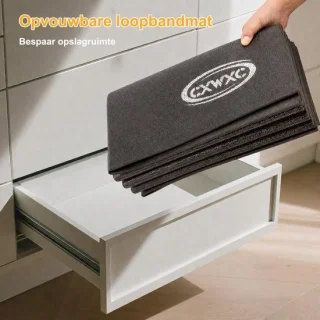 Hometrainer-mat, 1600 x 750 x 6 mm