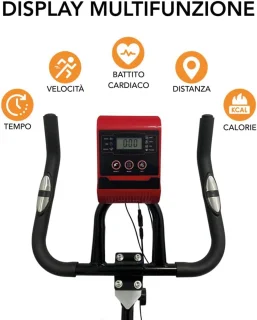 Hometrainer met 6 kg vliegwiel