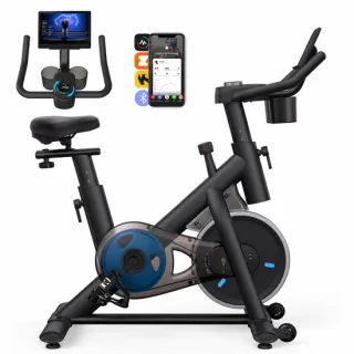 Hometrainer met magnetische weerstand en app-connectiviteit
