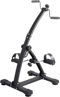 Hometrainer Mini Arm- en Beenoefenfiets Zwart