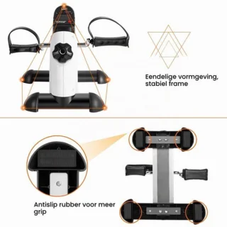 Hometrainer Mini hometrainer – zwart
