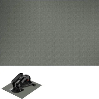 Hometrainer Onderlegger 50x60 cm Donkergrijs