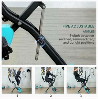 Hometrainer opvouwbaar met 8 magnetische weerstandsniveaus