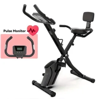 Hometrainer – opvouwbare fitnessfiets met magnetische weerstand