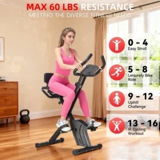 Hometrainer – opvouwbare spinningfiets met magnetische weerstand