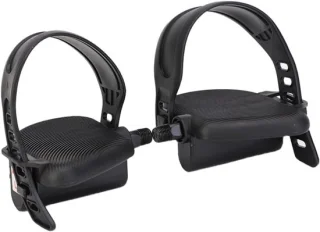 Hometrainer pedaal 9/16 inch zwart