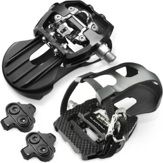 Hometrainer pedalen - 9/16 inch - zwart