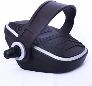 Hometrainer pedalen 9/16 inch zwart