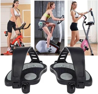 Hometrainer pedalen zwart