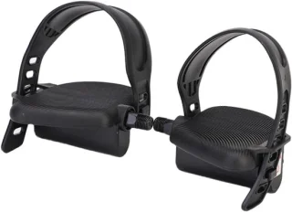 Hometrainer pedalen - zwart