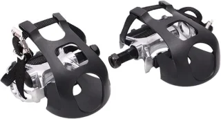 Hometrainer pedalen - zwart