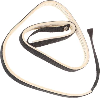 Hometrainer riem ondersteunende singel 120 cm zwart