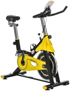 Hometrainer Rollentrainer Fietstrainer Geel/Zwart