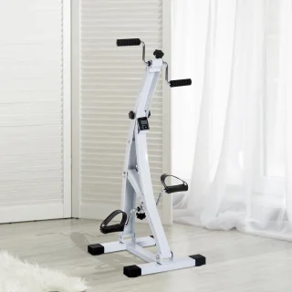Hometrainer Senioren Fietstrainer Wit