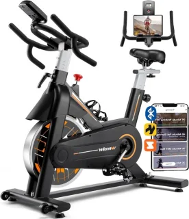 Hometrainer Spinbike – Zwart/Oranje