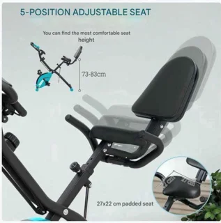 Hometrainer spinningfiets indoorfiets met magnetische weerstand, zwart