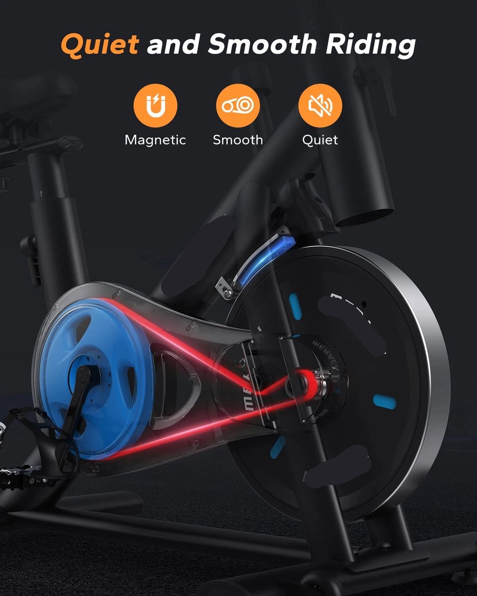 Wat vinden we goed aan de Hometrainer Spinningfiets Indoorfiets Verstelbaar Zadel 270 kg Draagkracht