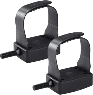 Hometrainer spinpedalen set zwart