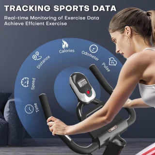 Hometrainer stationaire fiets
