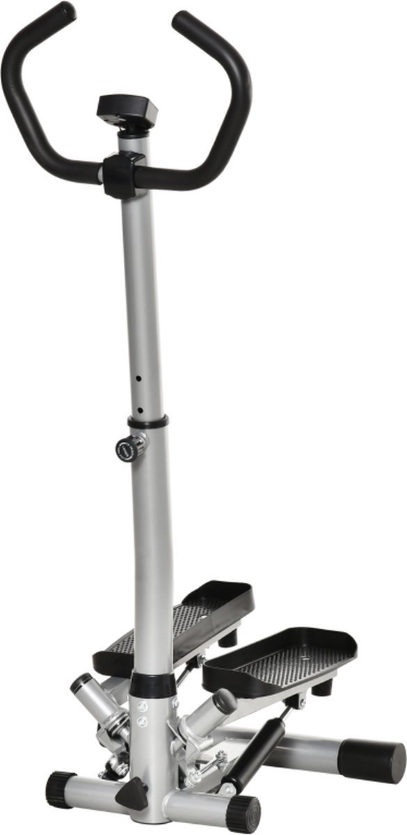De Hometrainer Stepper 55x53x118-128 cm in één oogopslag