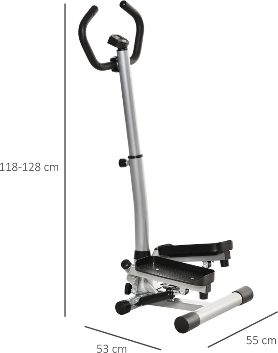 Wat vinden we goed aan de Hometrainer Stepper 55x53x118-128 cm