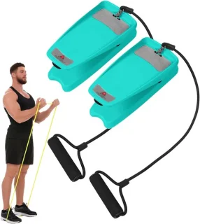 Hometrainer stepper blauw