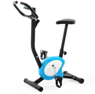 Hometrainer van kunststof met display – fitnessfiets voor binnengebruik