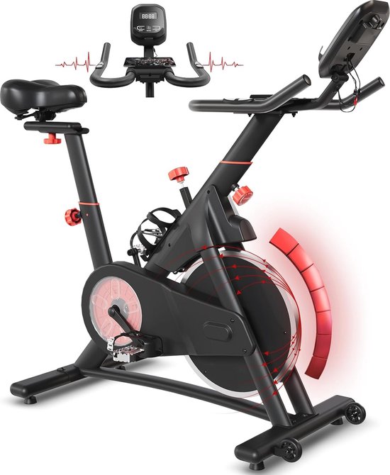 Hometrainer Variabel Weerstand LCD Hartslagsensor Hoogteverstelling review