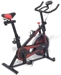 Hometrainer wit/zwart/rood