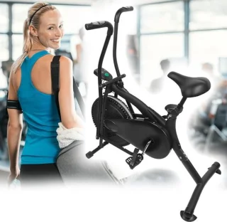 Hometrainer zitfiets zwart