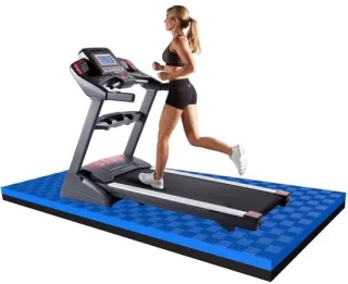 Hometrainermat - Vloerbescherming voor fitnessapparatuur