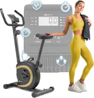 De Hop-Sport Hometrainer HS-015H - Goud in één oogopslag