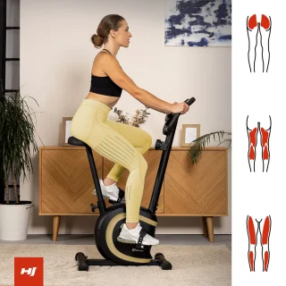 Hop-Sport Hometrainer HS-015H - Goud