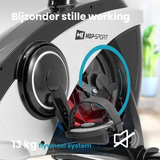 Hop-Sport HS-090H Hometrainer Zilver