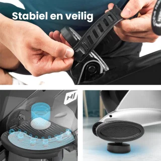Hop-Sport HS-090H Hometrainer Zilver