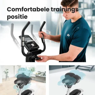 Hop-Sport HS-090H Hometrainer Zilver