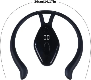 Houdingstrainer rug corrector 36 cm zwart