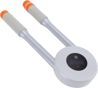 Hydraulische armtrainer - 23 cm - grijs