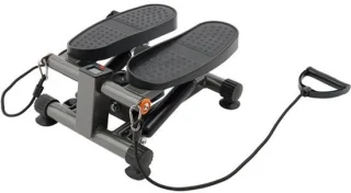Hydraulische stepper traplift fitnessapparaat zwart