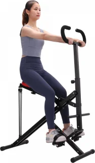 I-Kracht Total Fitness Crunch digitale monitor zwart